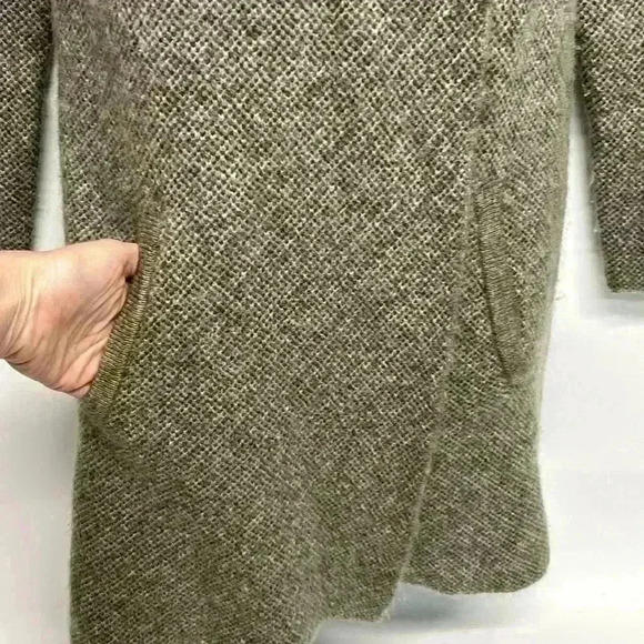 Max studio size extra small wool cardigan sweater, cell neck - Picture 3 of 7